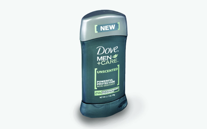 unscented deodorant