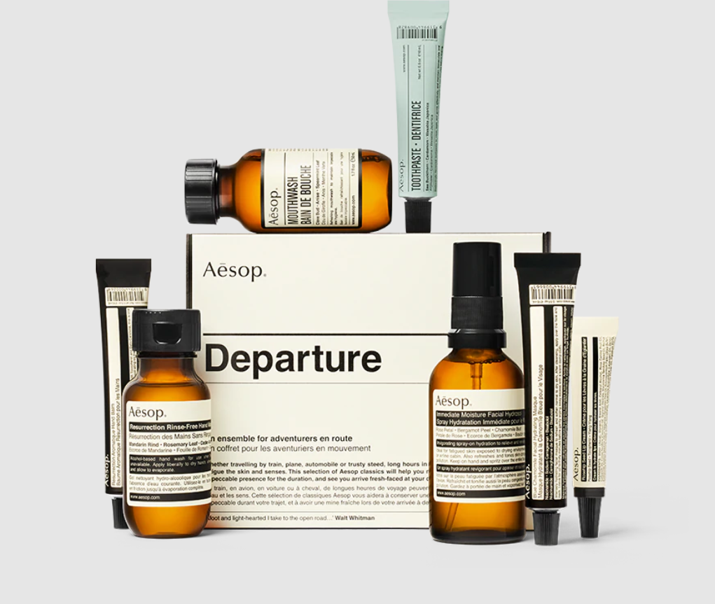 Aesop departure kit